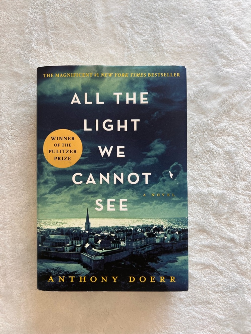 All The Light We Cannot See by Anthony Doerr - Blue/Green Cover